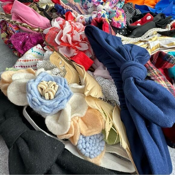 57 Piece Hair Accessories Headband Lot main image 6